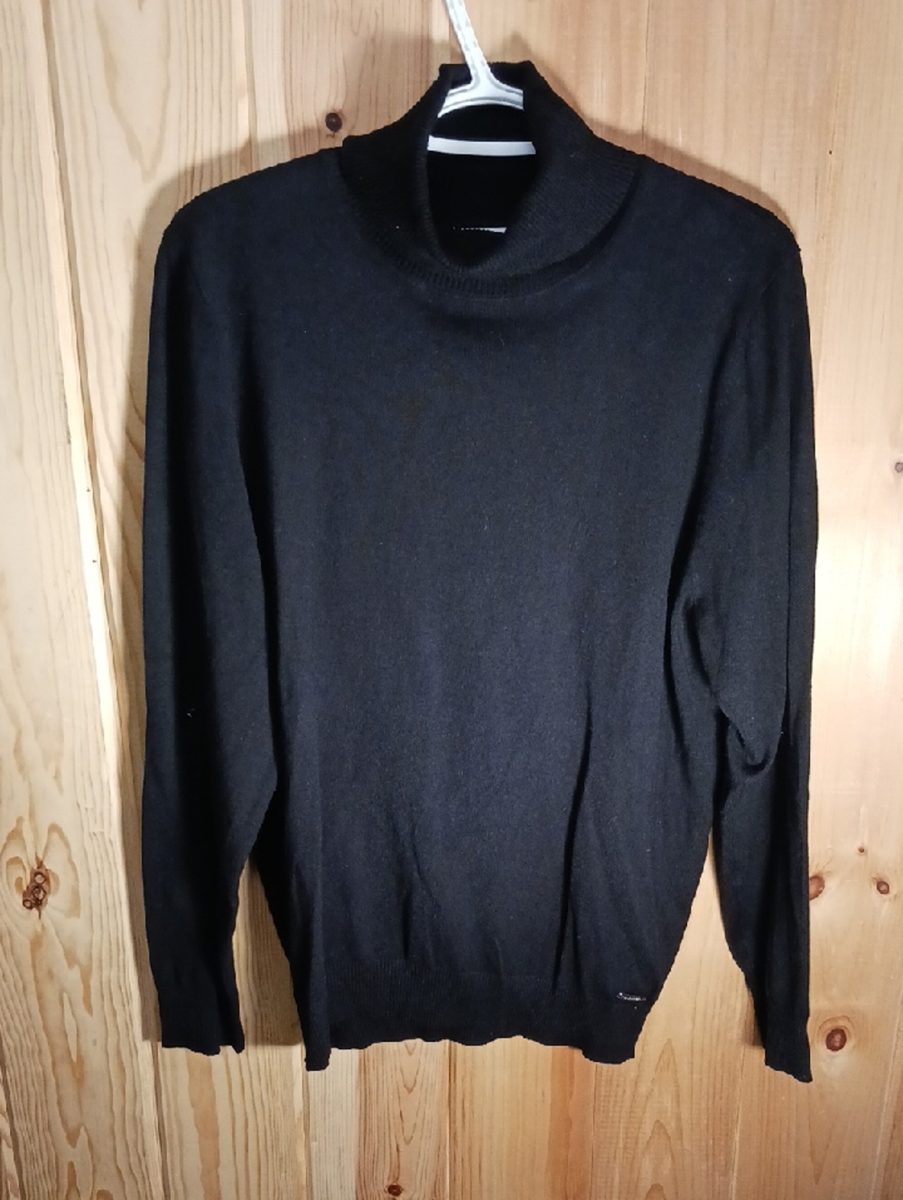Calvin Klein Turtle Neck Sweaters - LOT of THREE! Black, Teal, Red